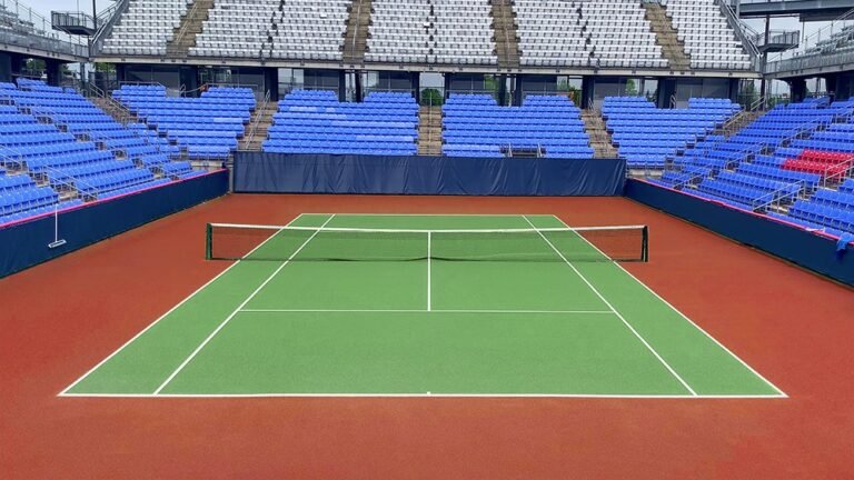 tennis court construction