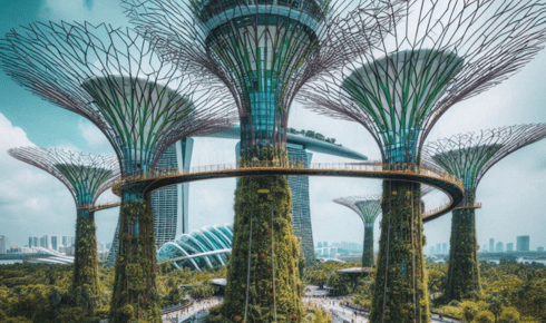 Gardens by the Bay in Singapore