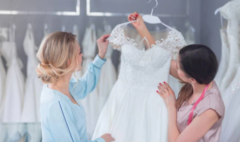 wedding dress dry cleaner